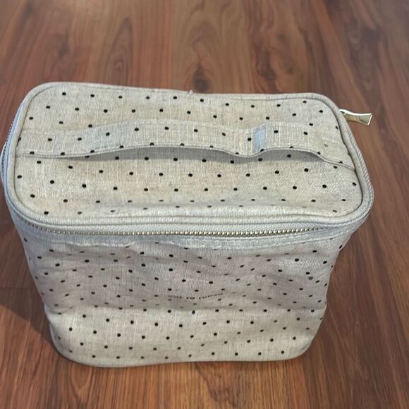 Kate Spade Beige polkadot out to lunch bag - Picture 2 of 5